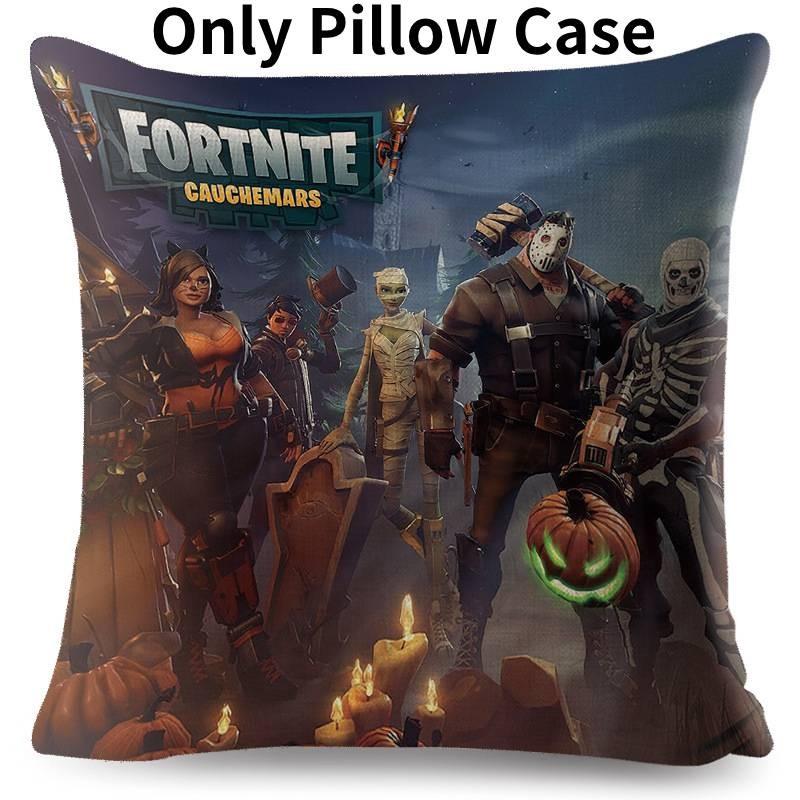 

Pillow Case Cover Christmas Halloween Pattern Living Decoration Room Style H