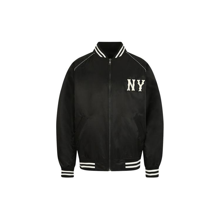 MLB Baseball Jacket Unisex Black 31JP07011-50L L