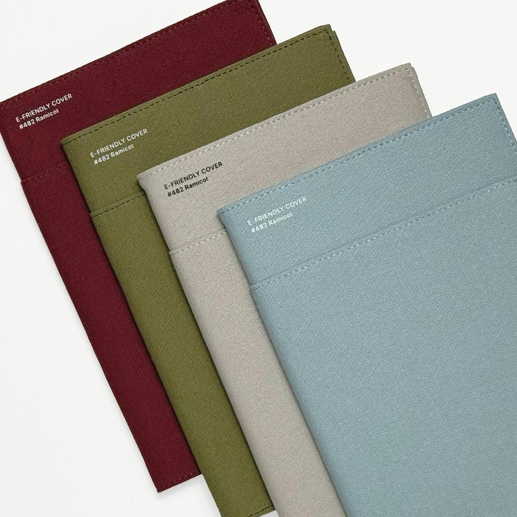 Lakonisches Notizbuch Olivgrünes Cover, e-freundlich A5, EF-01OL