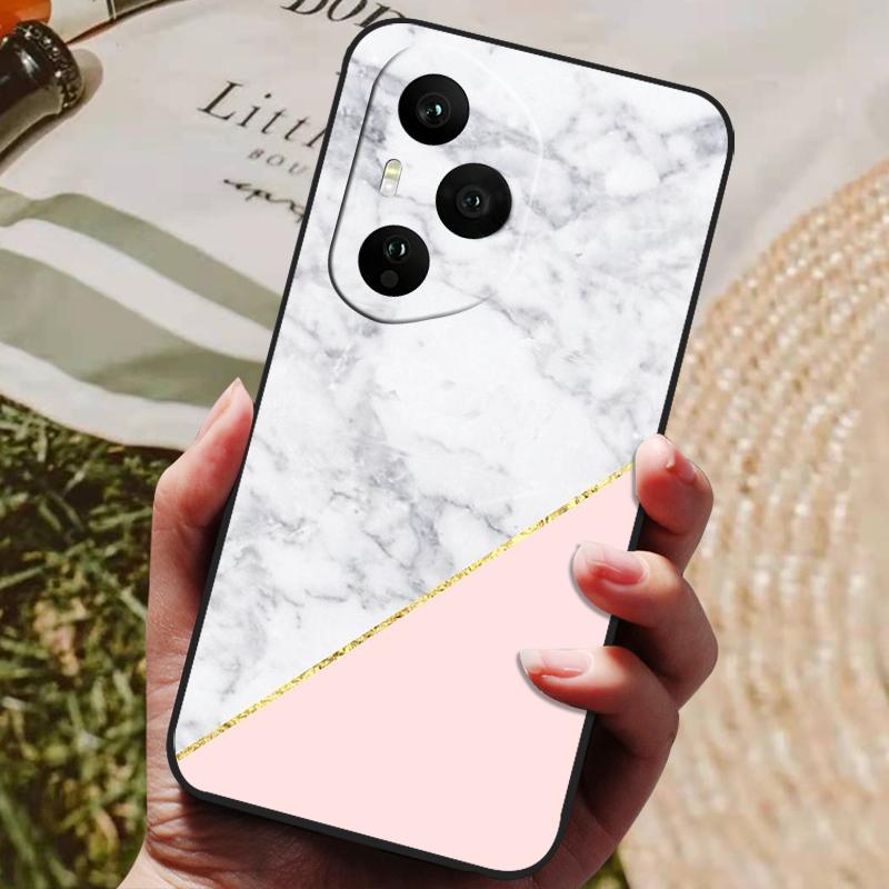 For Honor 400 Pro Case Soft Silicone Cover Black Bumper TPU For Honor 400 Pro 5G Case Honor400 Global Funda Phone Cases Cover