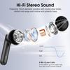 Wireless Earbuds, 2025 Bluetooth 5.4 Headphones with 3D Bass Stereo, 40H Ultralight in-Ear Buds, Bluetooth Earbuds with 4 ENC Noise Cancelling Mic,