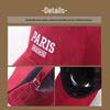 Spring & Summer Cotton Baseball Cap - Unisex Sun Hat for Students & Couples, Soft Top, Small Face Design, Outdoor Duckbill Cap
