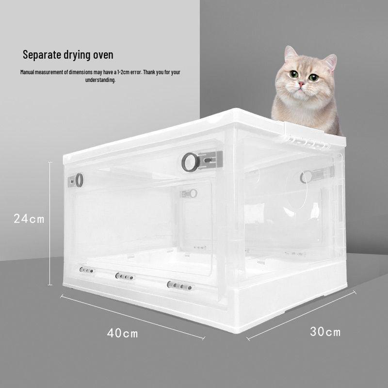 Pet Hair Dryer Box for Cats and Small Dogs