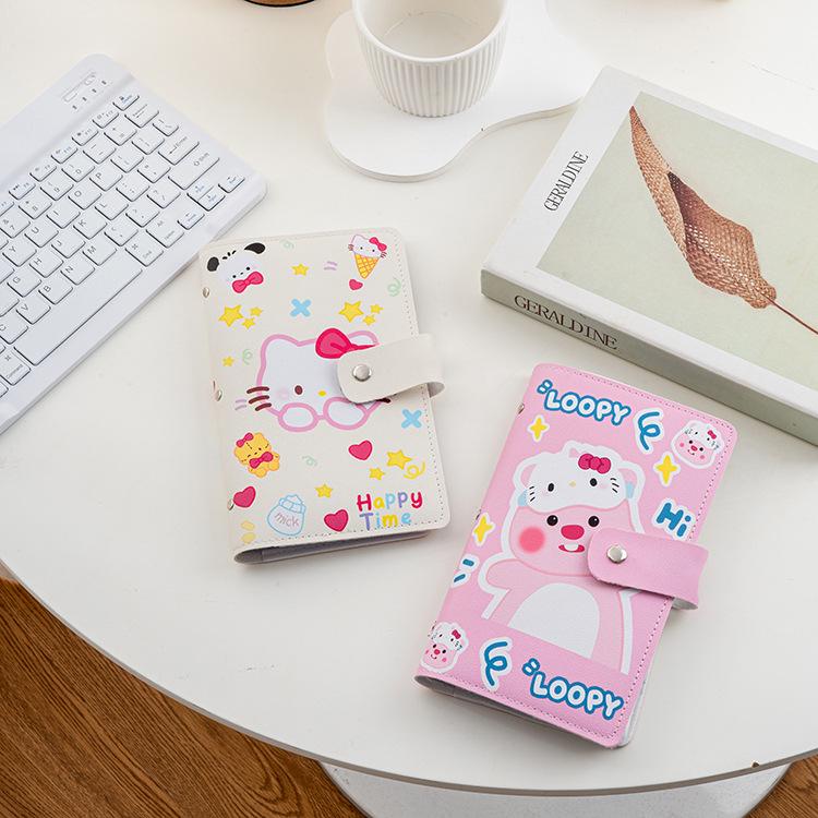 2026 New Cartoon Cash Holder: Large Capacity Money-Saving Book & Receipt Clip