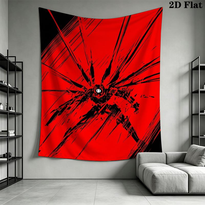 ULTRAKILL Wall Tapestry Aesthetic Wall Hanging Printed Fabric Blanket Decorative Tapestries for Bedroom Living Room Home Decor