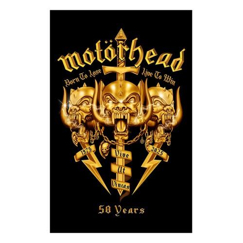 Motorhead Core 50th Textile Poster