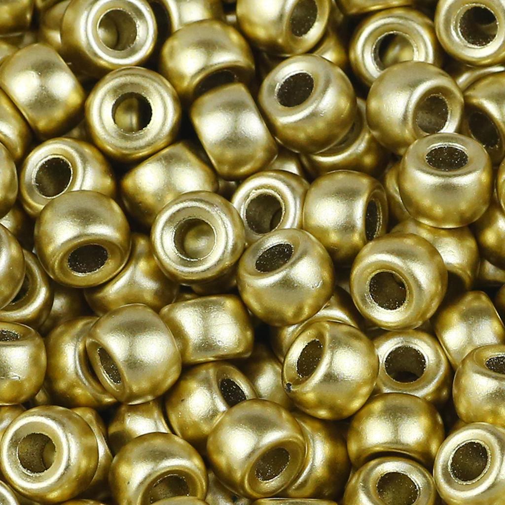 200-1200Pcs multi-colored Large Hole Pony Beads Plastic Beads For Bracelets Making DIY Crafts Jewelry Key Chains And Decorations