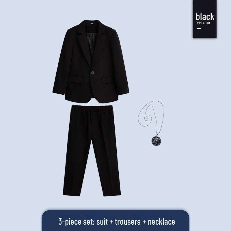 Boy's Spring/Summer Casual Blazer Set - Toddler Hosting & Photography Outfit, Flower Boy Wedding Suit