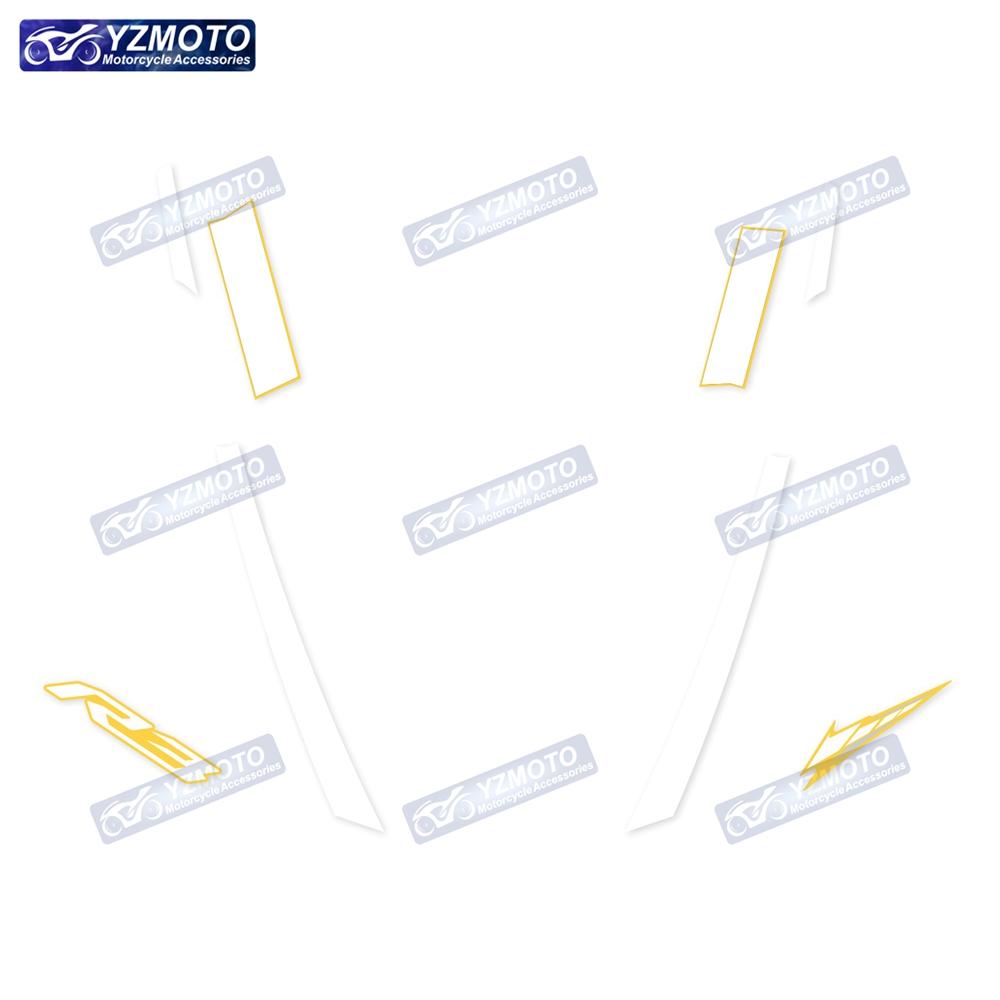 For YAMAHA YZF-R3 YZF R3 2019 2020 2021 2022 Motorcycle Sticker Fuel Tank Engine Logo Fairing Windshield Helmet Decal Stickers