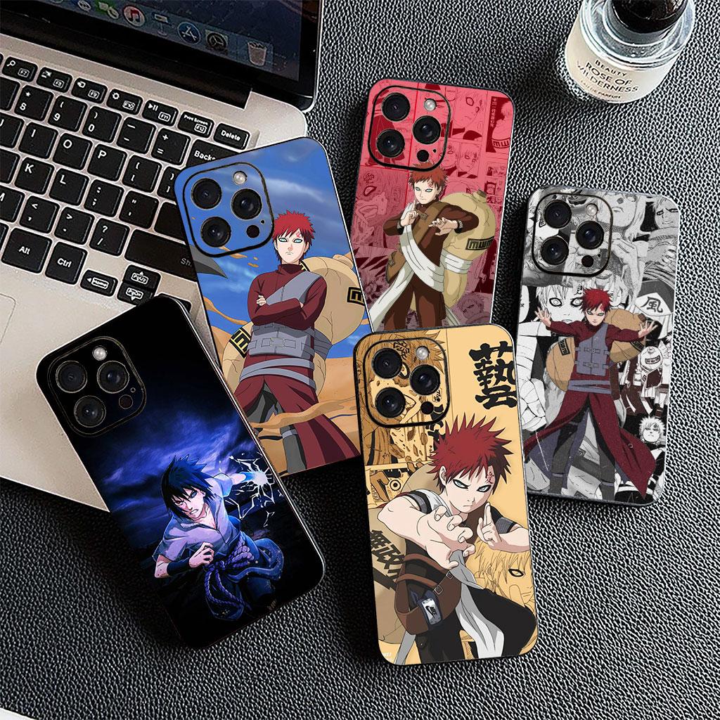 Gaara Narutos Uchiha Sasuke Casing Phone Cover for Xiaomi Redmi Note 12 10 11 9 8 Pro 10C 12C 9T 9A Note11 Note12 5G 4G Case