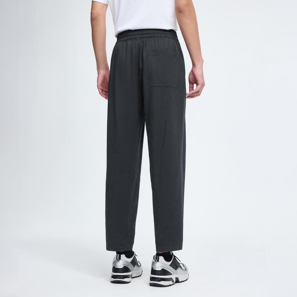 Outdoor pants men's summer thin ice cold pants loose nine quarter straight tube sports cool casual pants men's style