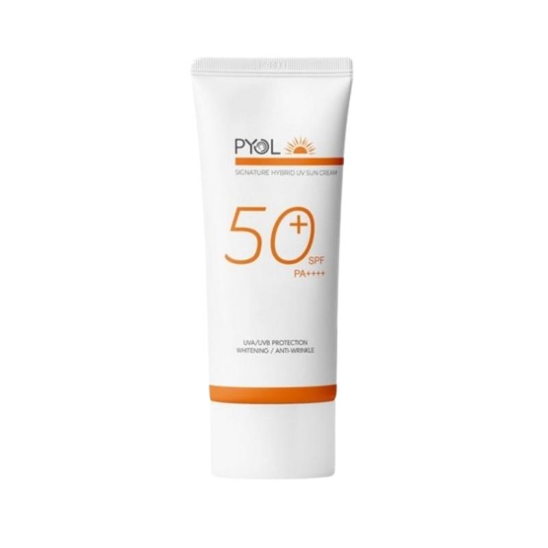 PYOL Signature Hybrid UV Sun Cream SPF50+ PA++++ 50g – Moisturizing Hybrid Sunscreen with Plant Extracts 50g