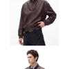 American Windproof Stand-up Collar PU Leather Jacket Men's Autumn Retro Loose Silhouette Locomotive Jacket Pu Leather Jacket