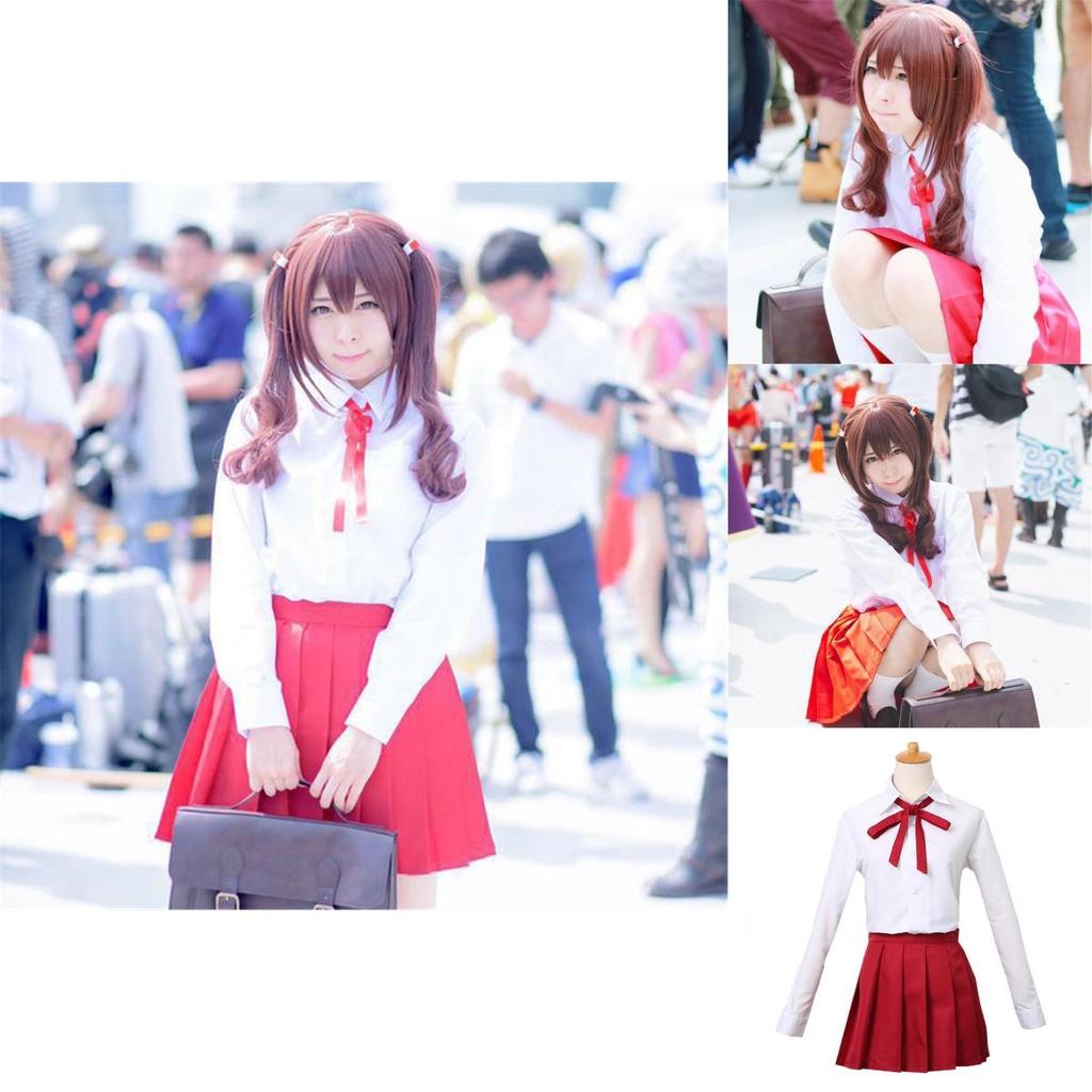 Himouto! Umaru-chan Umaru Doma Girls School Uniform Skirt Dress For Cosplay Enthusiasts