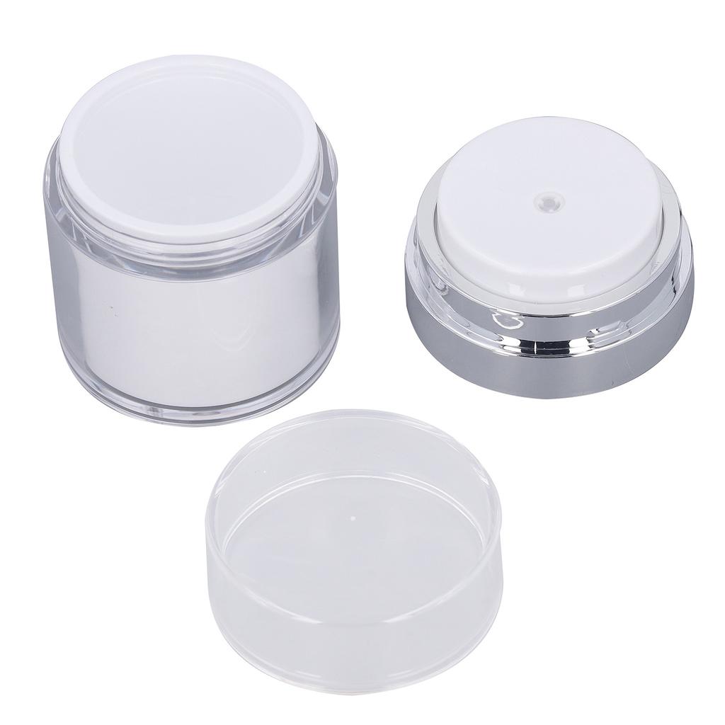 30ml Cream Jar Plastic Lotion Dispenser Thicken Small Empty Leakproof Vacuum Makeup Container