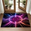 Tapis Velours Cristal Design Bayern Munich Tapis Décoratif Doux pour Chambre à Coucher Entrée