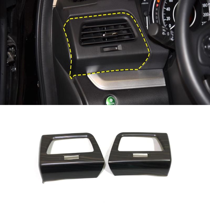 For Honda CRV CR-V 2012 2013 2014 2015 2016 ABS peach wood Car Armrest Door handle Window Glass Lift Switch Panel Cover Trim