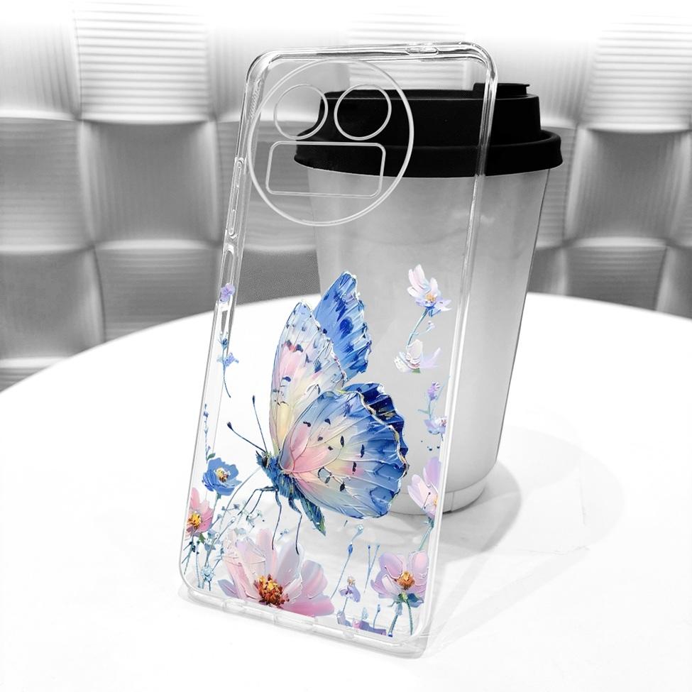 For Realme GT8 Case Cover Cute Cat Fashion Butterfly Luxury Painted Casing For Real me GT8 Bumper