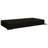 Seat Cushion SOEST 100percent  Polyester Black 120 x 60 x 15 cm