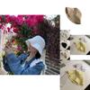 Lightweight Breathable Cotton Summer Bucket Hat For Women Uv Protection