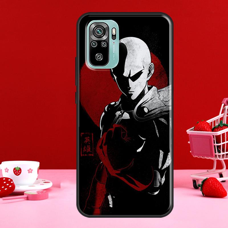 One Punch Man Anime For Redmi Note 10 Pro Case For Redmi Note 11 Pro Note 8 9 Pro 9S 10S 11S 9C 9A 9T Cover