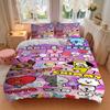 3Pcs Bt21 Character Parade Bedding Sets For All Sizes New 3D Printed Bed Cover Comforter Duvet Cover Pillowcase Bedroom Decoration