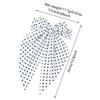 women's polka dot bow hair clips, fashionable cute hair accessories for the back of the head, suitable for afternoon tea, Mother