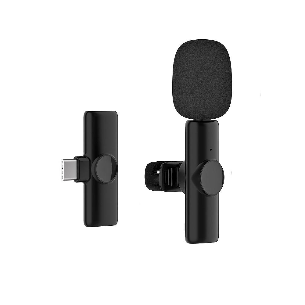 Wireless Lavalier Microphone: One-to-One/One-to-Two, Reverb & Monitoring, Noise Reduction for Live Streaming