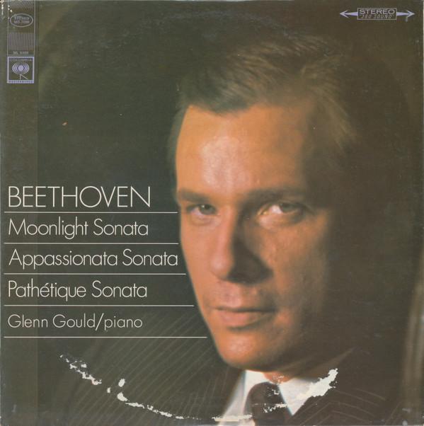 LP Record GLENN GOULD - Beethoven Moonlight / Appassionata  MS7088 COLUMBIA MASTER 1967 US Classical Used