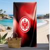 Eintracht Frankfurt Football Print Beach Towel, Large Soft Quick Dry Towel for Beach Camping Swimming