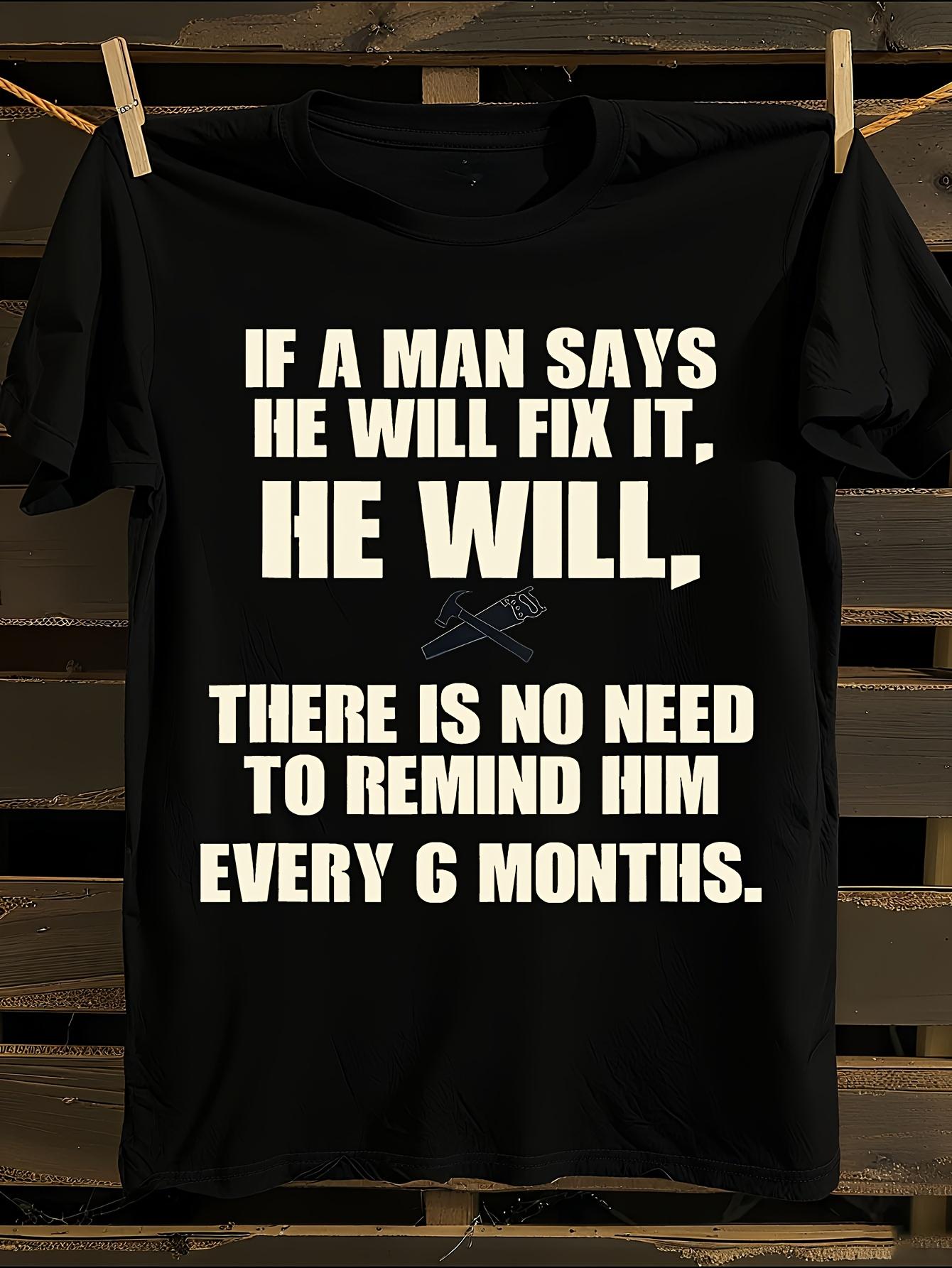 s Funny Handyman Tshirt M