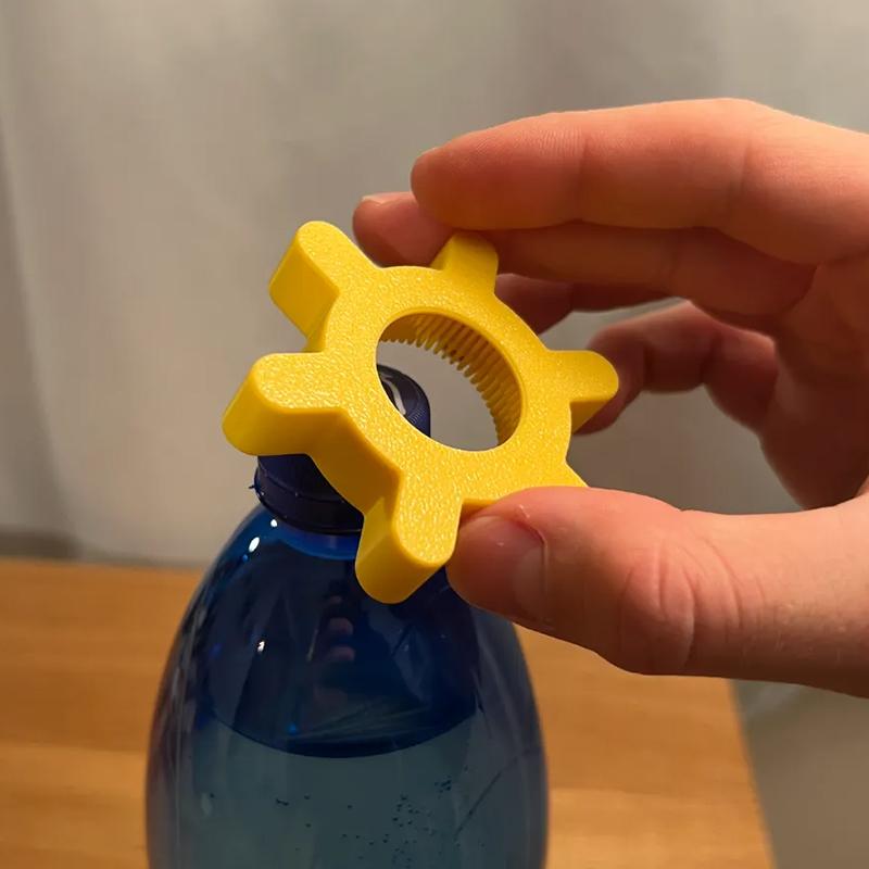 3D Printed Bottle Cap Opener Portable Beverage Bottle Opener Manual Easy Twister Position Anti Slip Easy Opening Kitchen Tool