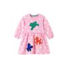 Little Maven European and American Style Children's Clothing New Autumn Children's Dress Cute Patchwork Embroidered Cotton Children's Dress
