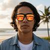 Vintage Style Vintage Sunglasses Bamboo Wood Handle Fishing Sunglasses  Outdoor Activities