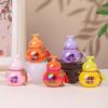 Portable Mini Gourd Statue Chinese Style Gourd Car Ornaments Gift Home Decoration  Desk Decorations