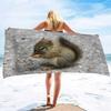 Cute Animal Baby Microfiber Beach Towel,Quick Dry Beach Towel Lightweight Beach Towel Soft Absorbent Pool Towel Travel Swimming