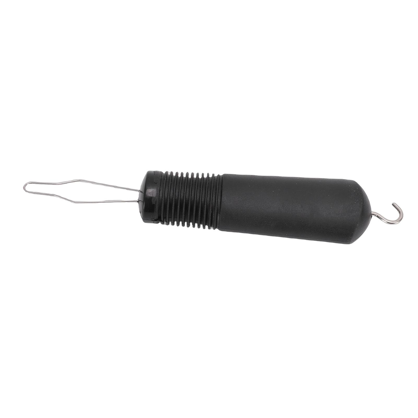 

Button Hook Puller One Hand Dressing Tool Clothing Easy Fastener Button Hook Aid with Ergonomic Grip