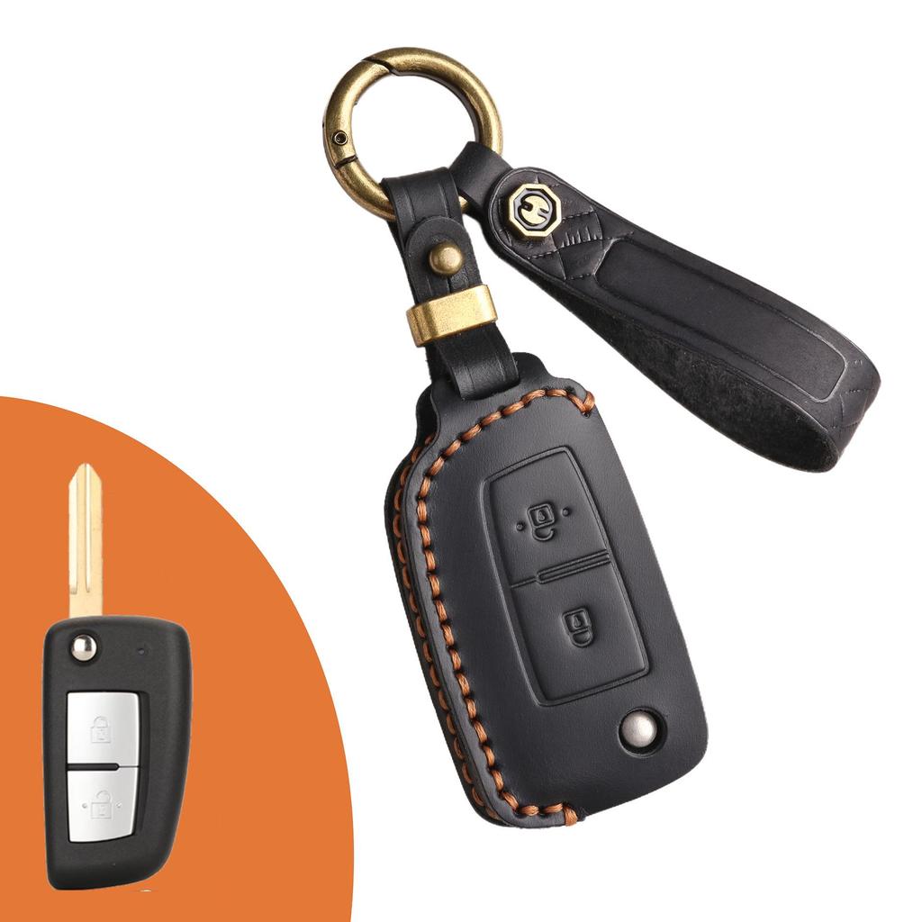 Nissan Genuine Leather Handmade Folding Key Cover