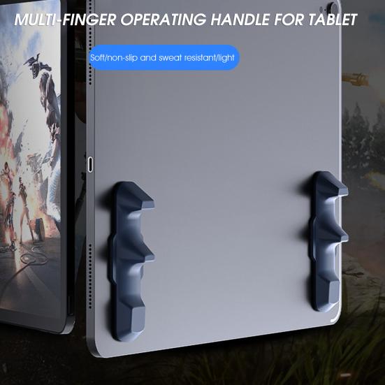 2Pcs Tablet Hand Rests High Temperature Resistant Ergonomic Anti-slip Wear-resistant Sweat-proof Hold Your Tablet Reusable Self-absorbing Brackets