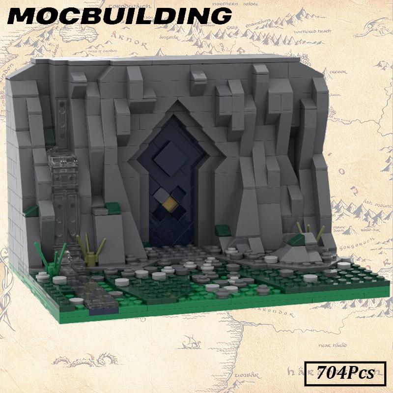 Middle-Earth Moc Building Blocks Scene Rings Building Kits Display Construction Christmas Present Birthday Gift