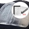 10 Pieces Car Sound Deadening Mats Noise Insulation Replaces Easy Installation Deadeners