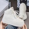 New Men's Classic Fashion High Top Thick Sole Skateboarding Shoes Comfortable Soft Sole Basketball  Sneakers