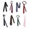 Long Skinny Necktie Scarf Decorative Accessory Striped Neck Tie Striped Waist Belt  Women Men