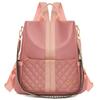 Rhomboid Backpack Women's Large Capacity Lightweight Waterproof Travel Bag Multifunctional Shoulder Bag