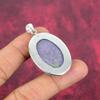 Pendentif en purpurite, bijou en argent sterling 925 massif, fait main, pour le Memorial Day