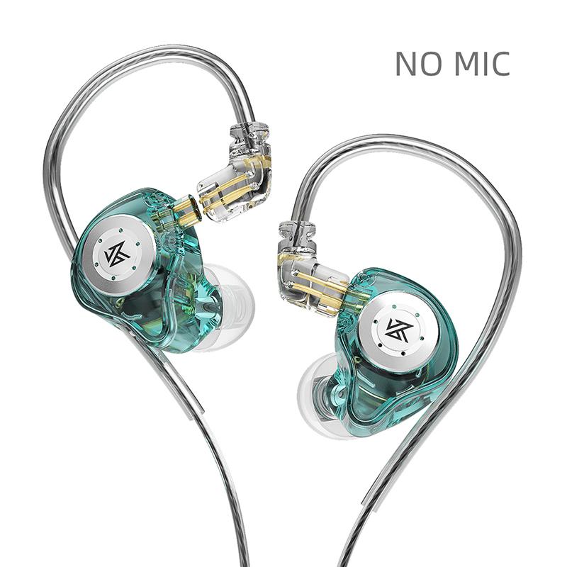 KZ EDX PRO Headphones Wired HIFI Stereo Bass Music Cable Earplugs In-Ear Sports Headphones Noise Reduction Game Headphones.