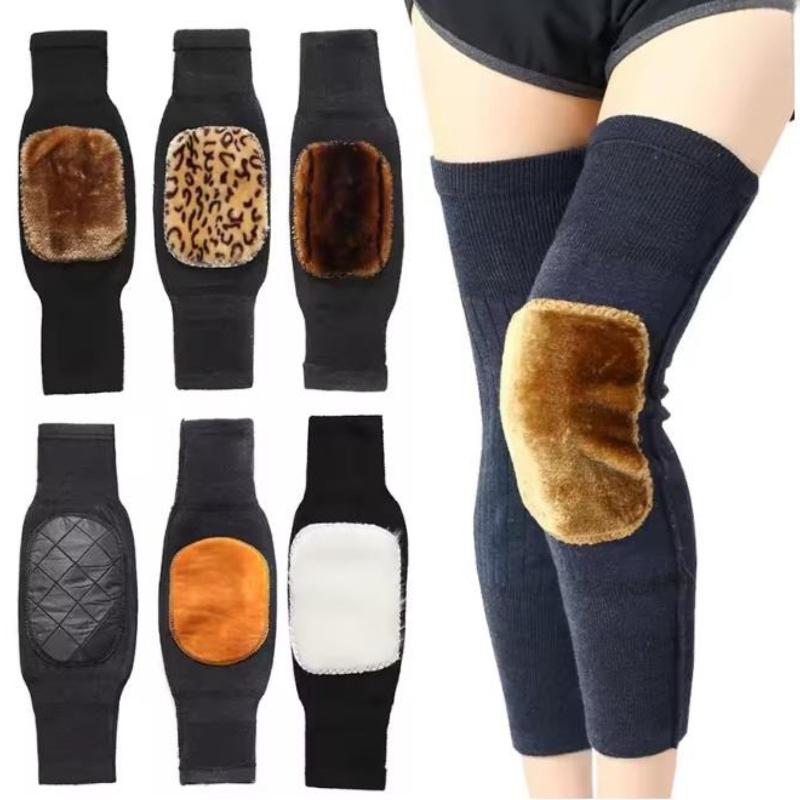 Kaschmir Winter Kniebandage Thermische Bein-Knie-Wärmer-Manschette Für Damen Herren Wolle Knieschützer Unterstützung Für Gelenkschmerzen Sehnenentzündung Arthritis