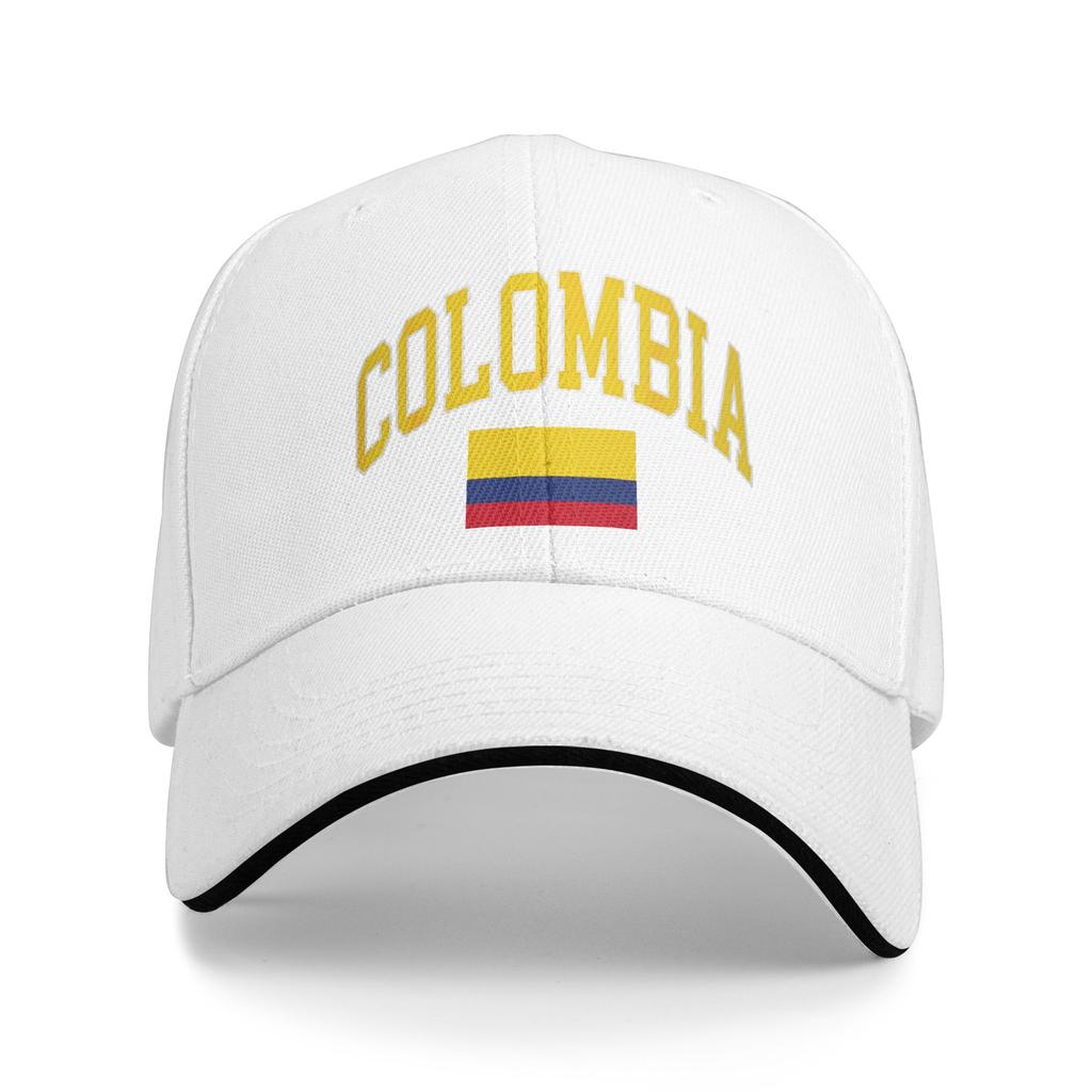 Unisexs Womens Colombian Colombia Country Flag Outdoor Hat Trucker Baseball Caps New Baseball Cap Sports Hats