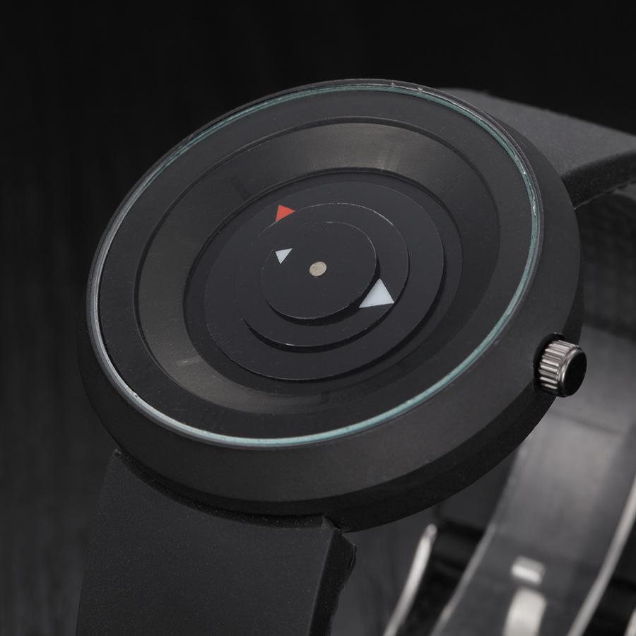 UTHAI CE57 Modny Zegarek Damski Prosty Kreatywny Zegarek Męski Osobowość Sportowy Zegarek dla Pary Silikonowy Zegarek Kwarcowy