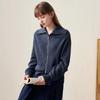 Women's Full Zip Wool Cardigan Sweater